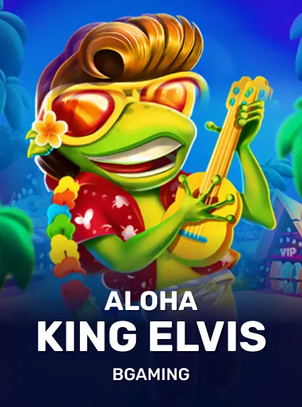 Aloha King Elvis slot cover